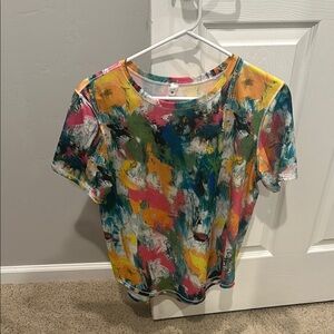 Lululemon Athletica Multicolor Short Sleeve Tee